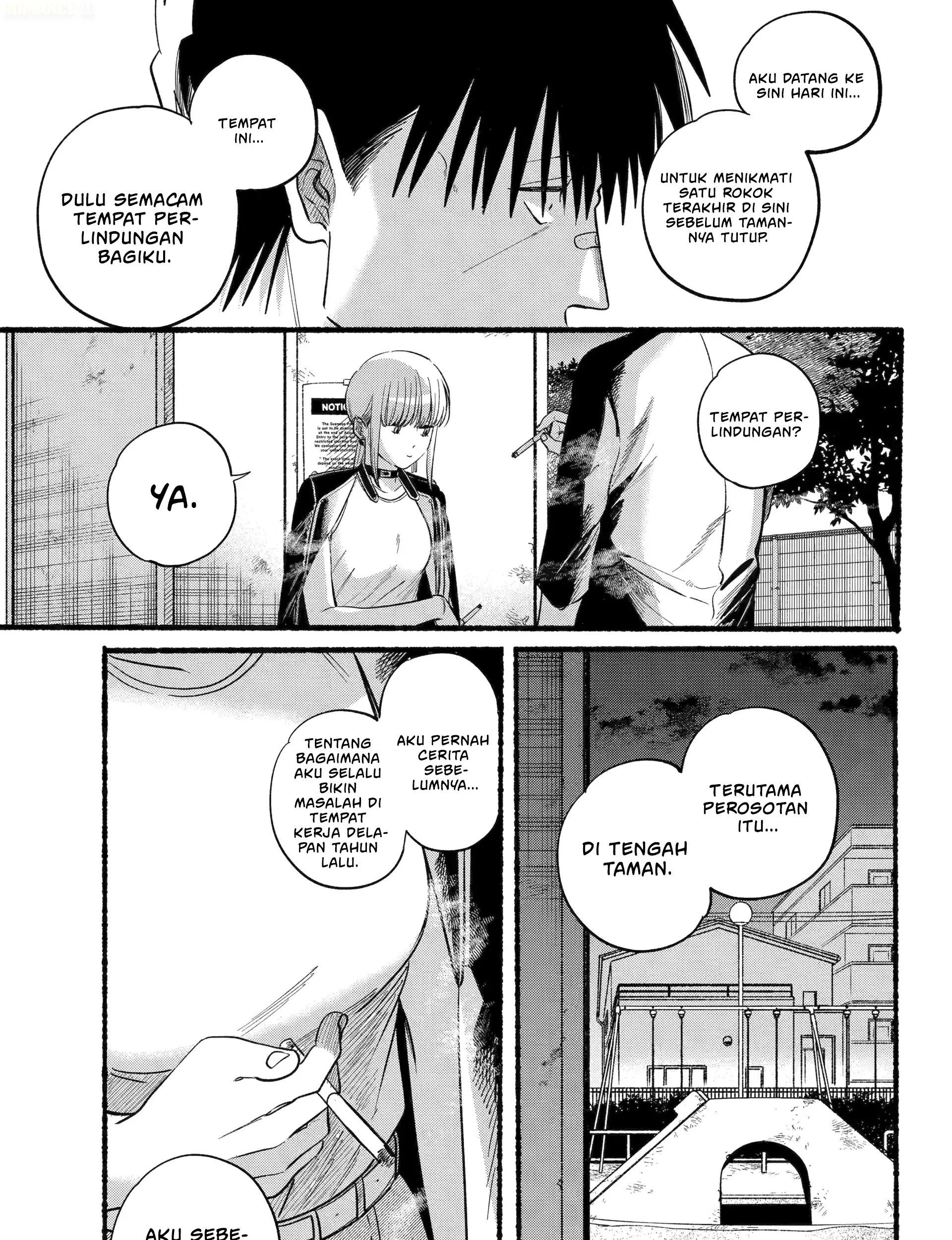 A Story About Smoking At The Back Of The Supermarket Chapter 46 Halaman 42
