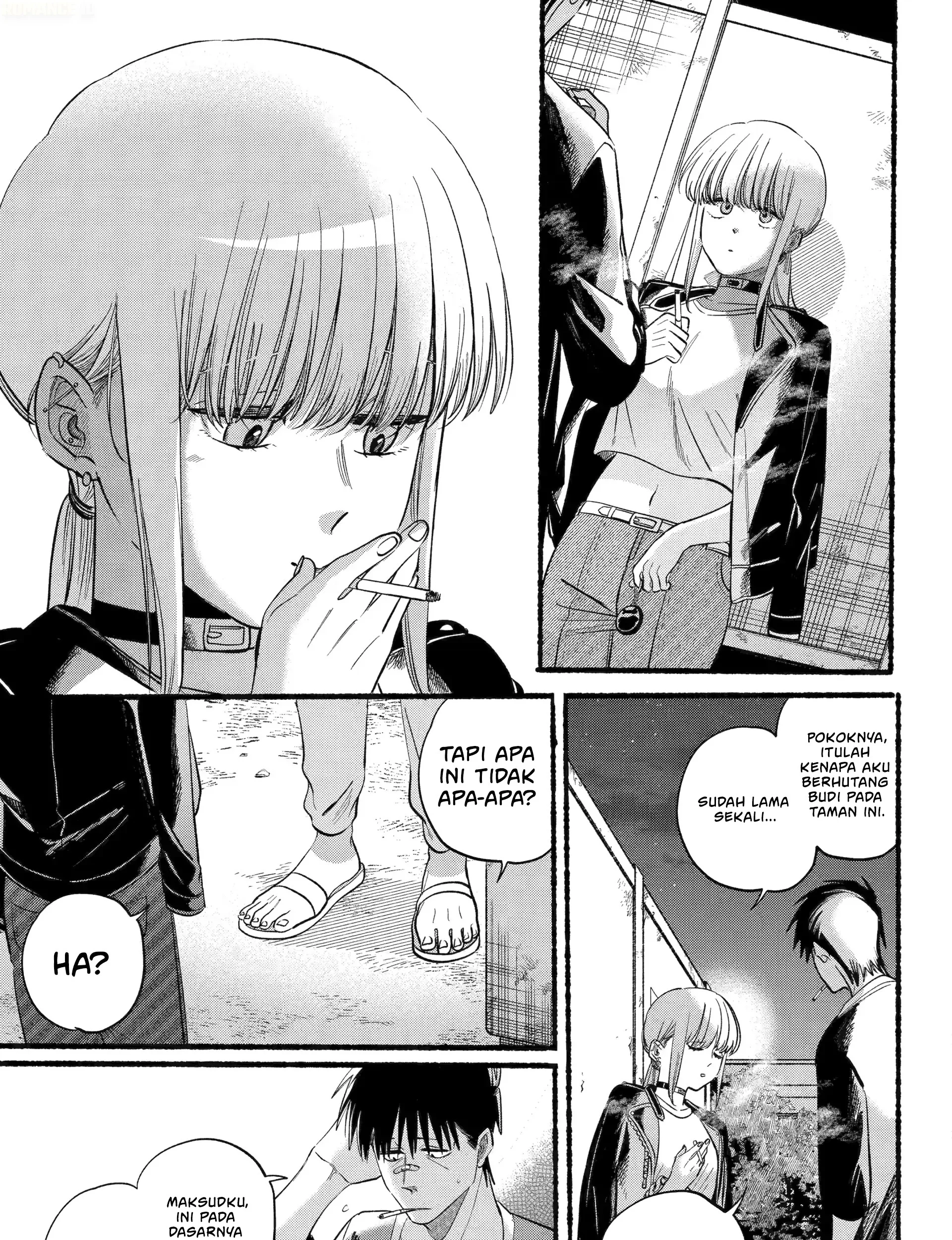 A Story About Smoking At The Back Of The Supermarket Chapter 46 Halaman 50