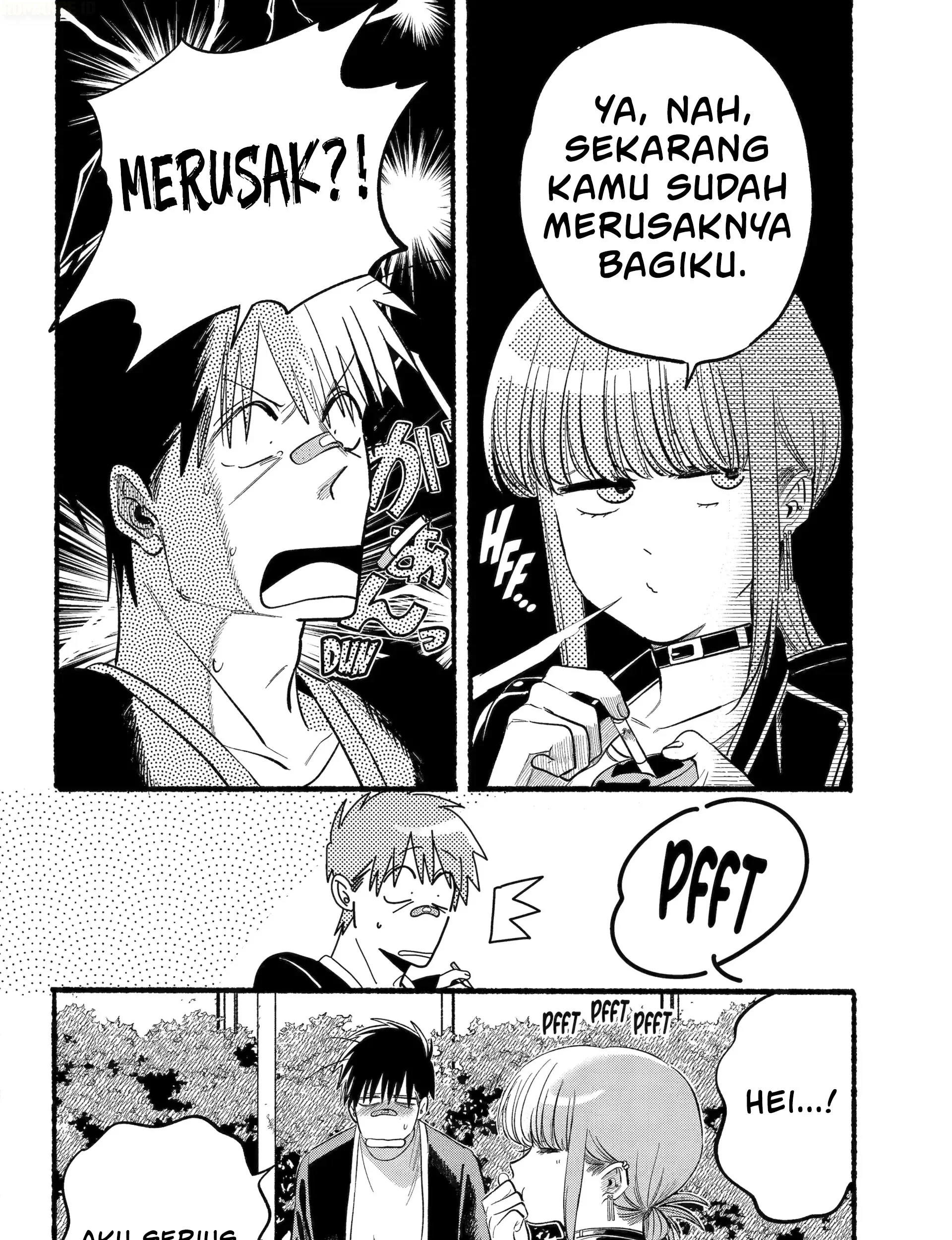 A Story About Smoking At The Back Of The Supermarket Chapter 46 Halaman 52