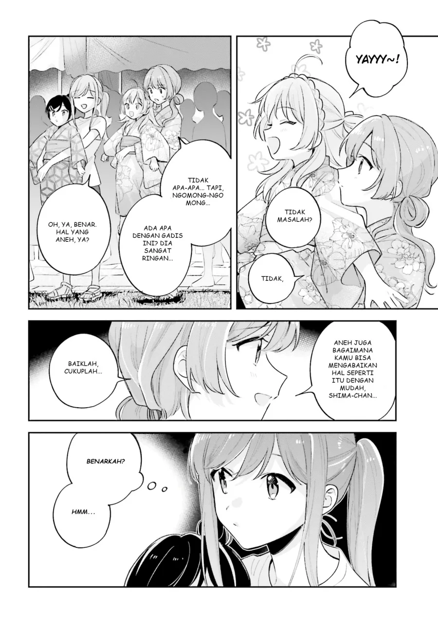 Adachi To Shimamura Yuzuhara Moke Chapter 27.4 Halaman 19