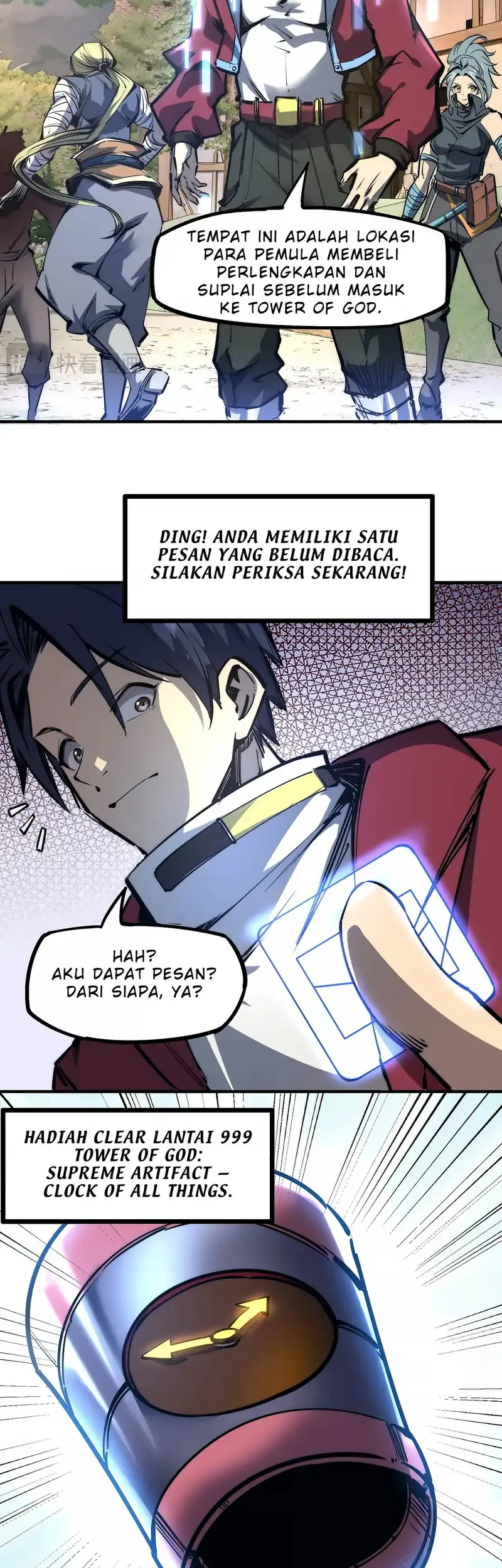 All People Scramble For The Tower I Cleared 999 Floors In Advance Chapter 1 Halaman 35