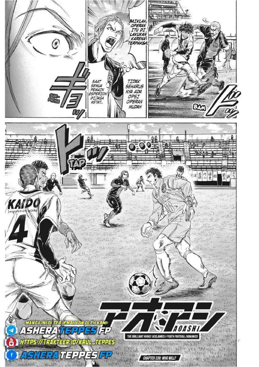 Ao Ashi Chapter 239 Halaman 8