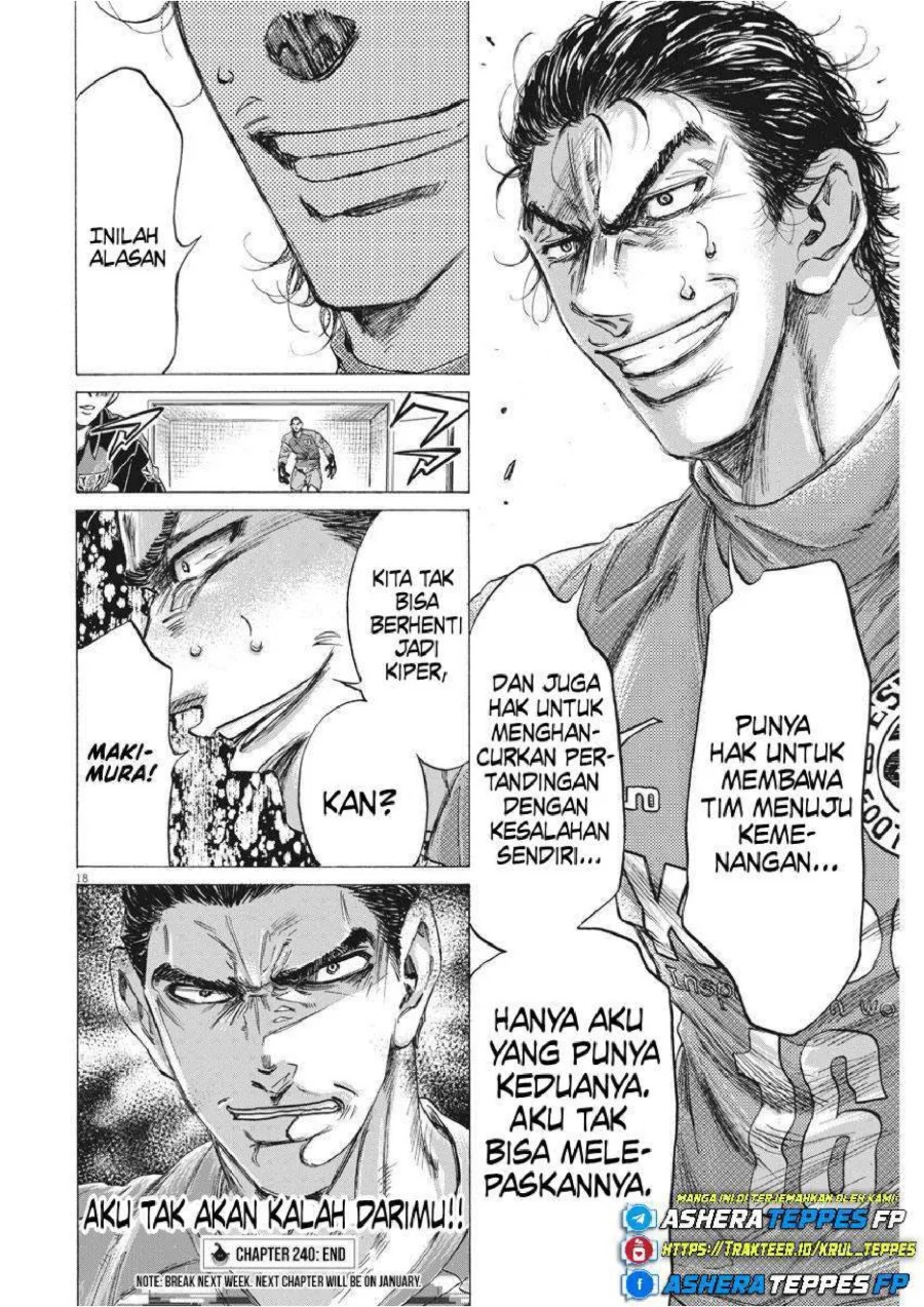 Ao Ashi Chapter 240 Halaman 19