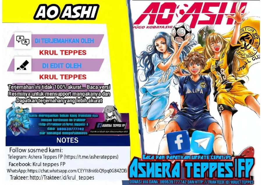 Ao Ashi Chapter 252 Halaman 2