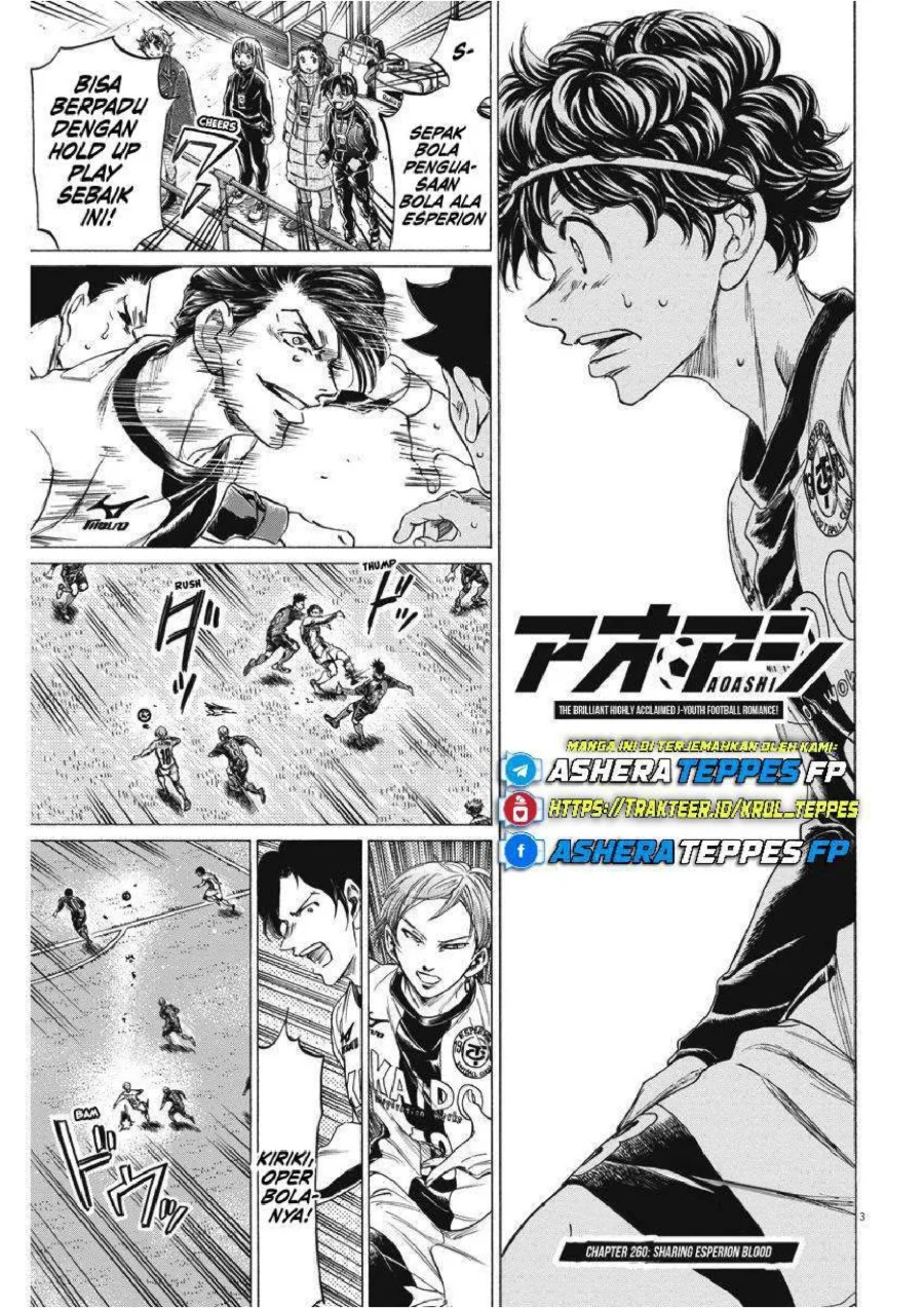 Ao Ashi Chapter 260 Halaman 4