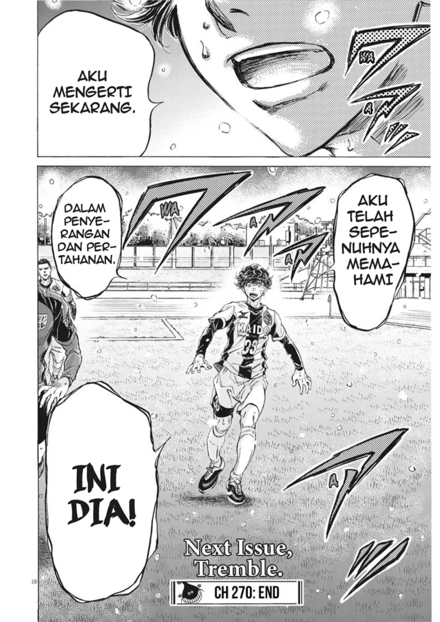 Ao Ashi Chapter 270 Halaman 19