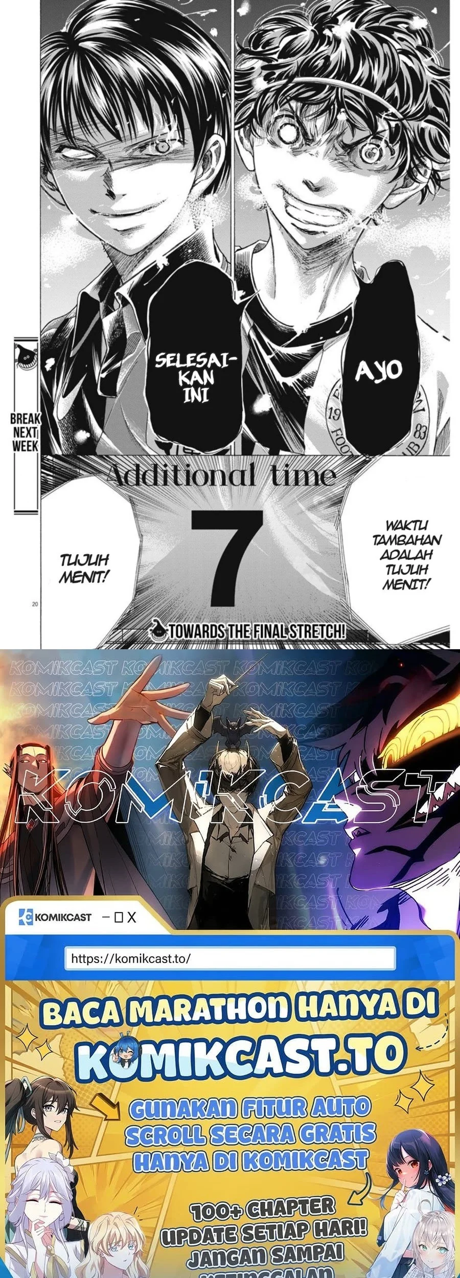 Ao Ashi Chapter 271 Halaman 21