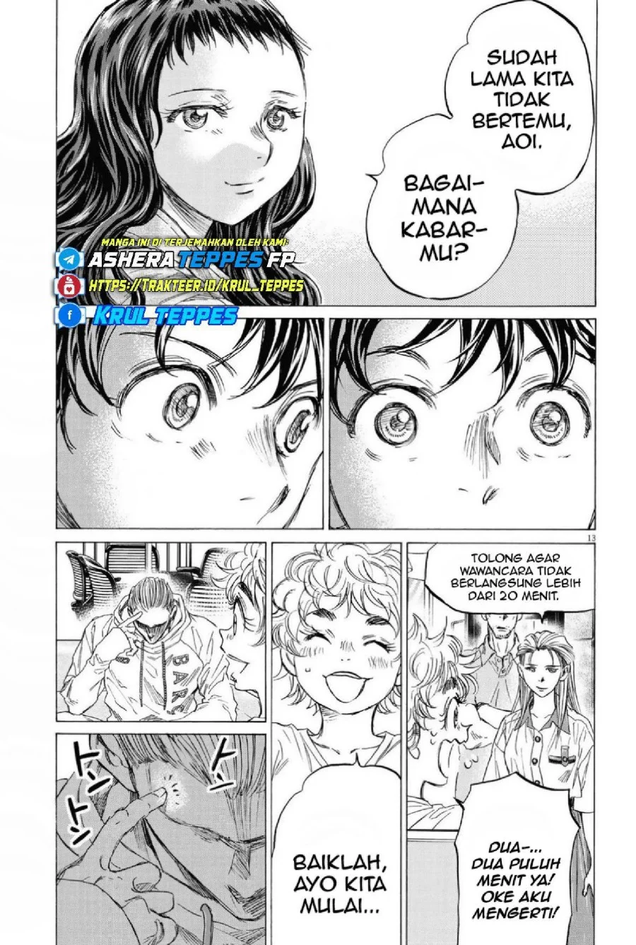 Ao Ashi Chapter 340 Halaman 16