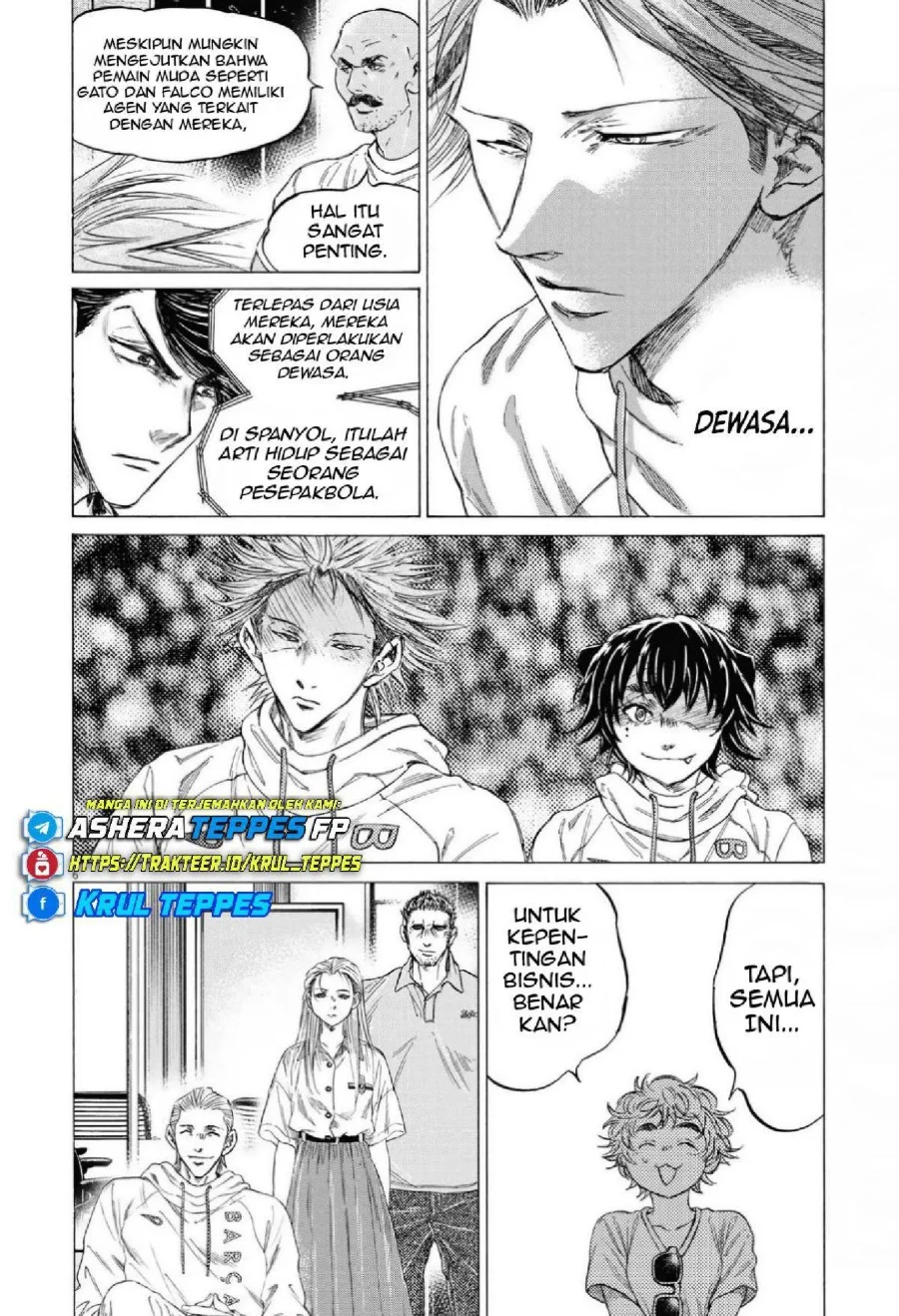 Ao Ashi Chapter 341 Halaman 8