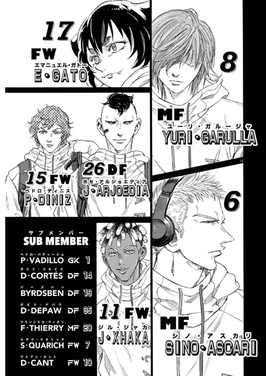 Ao Ashi Chapter 346 Halaman 16