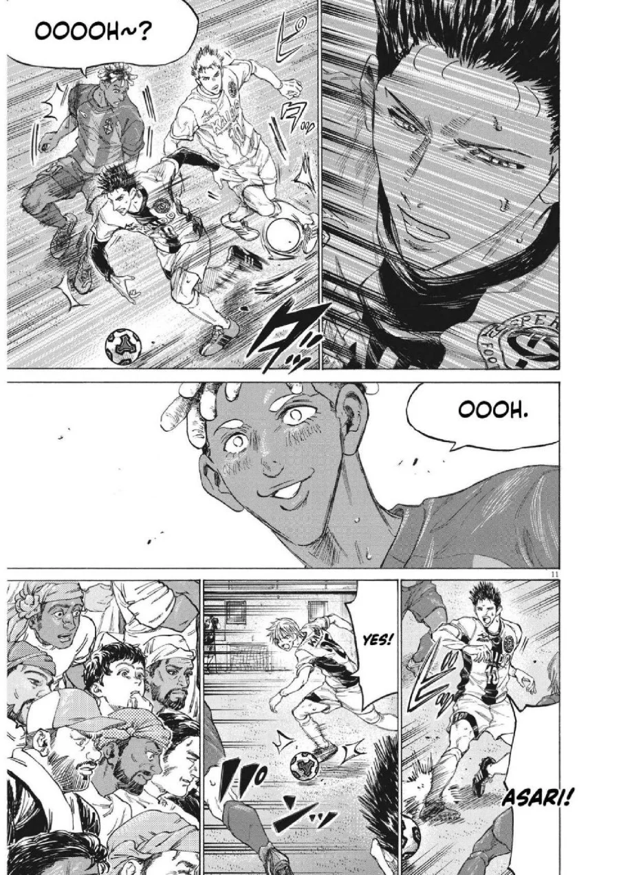 Ao Ashi Chapter 350 Halaman 11
