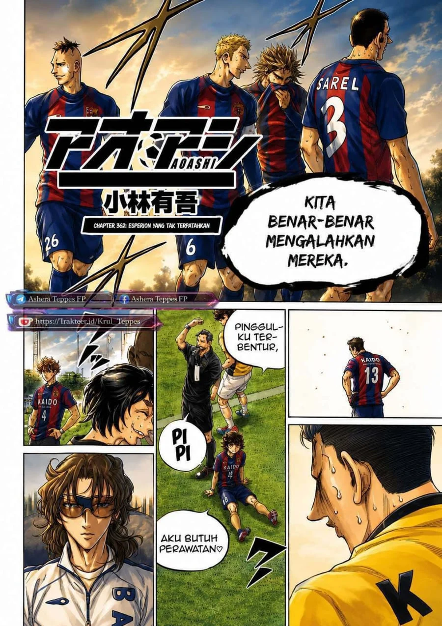 Ao Ashi Chapter 362 Halaman 5