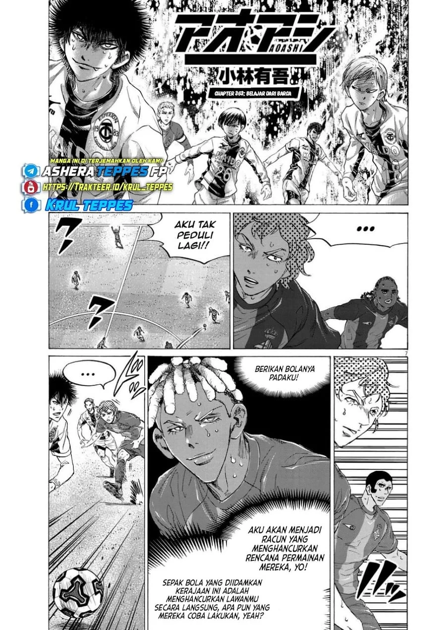 Ao Ashi Chapter 363 Halaman 8