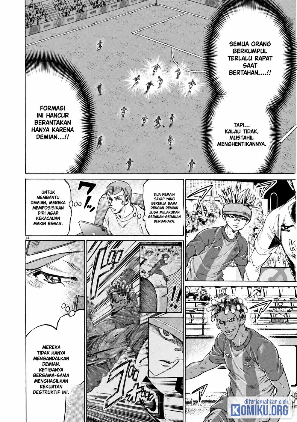 Ao Ashi Chapter 378 Halaman 14