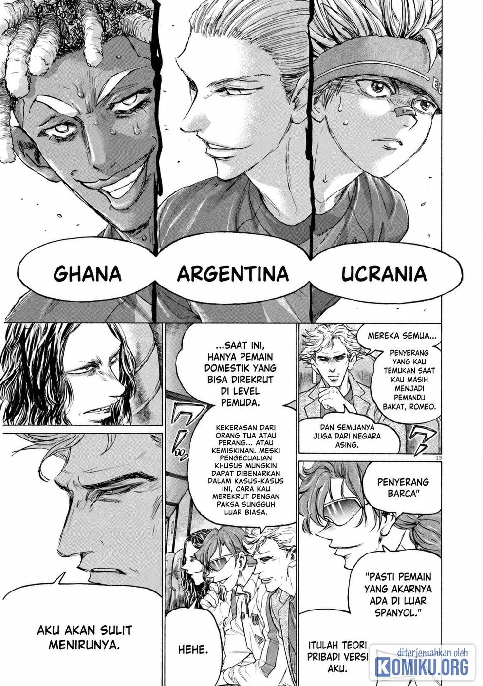 Ao Ashi Chapter 378 Halaman 15