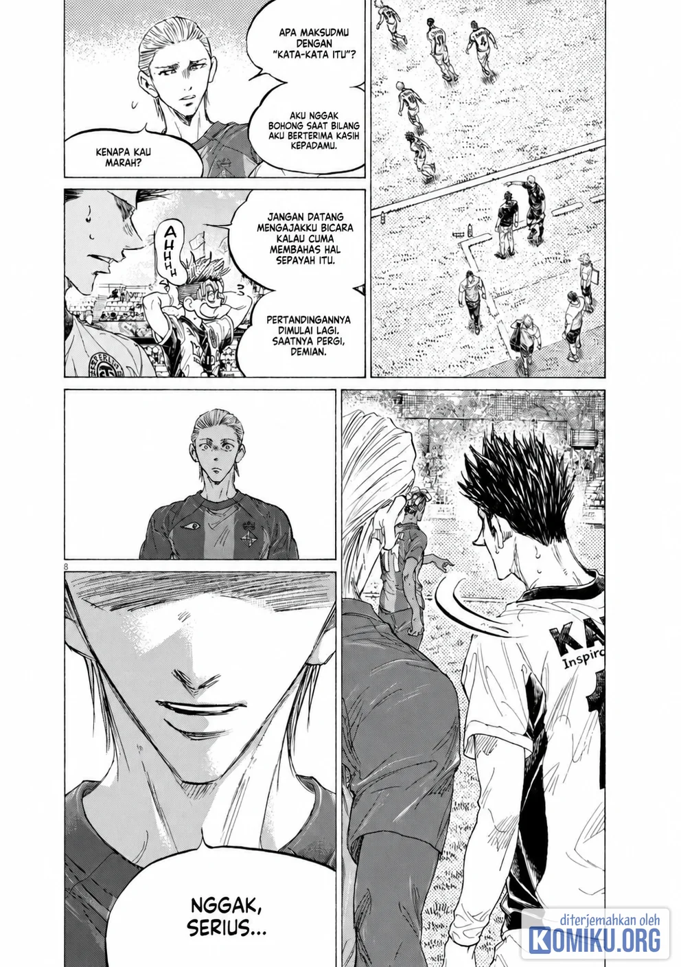 Ao Ashi Chapter 380 Halaman 8