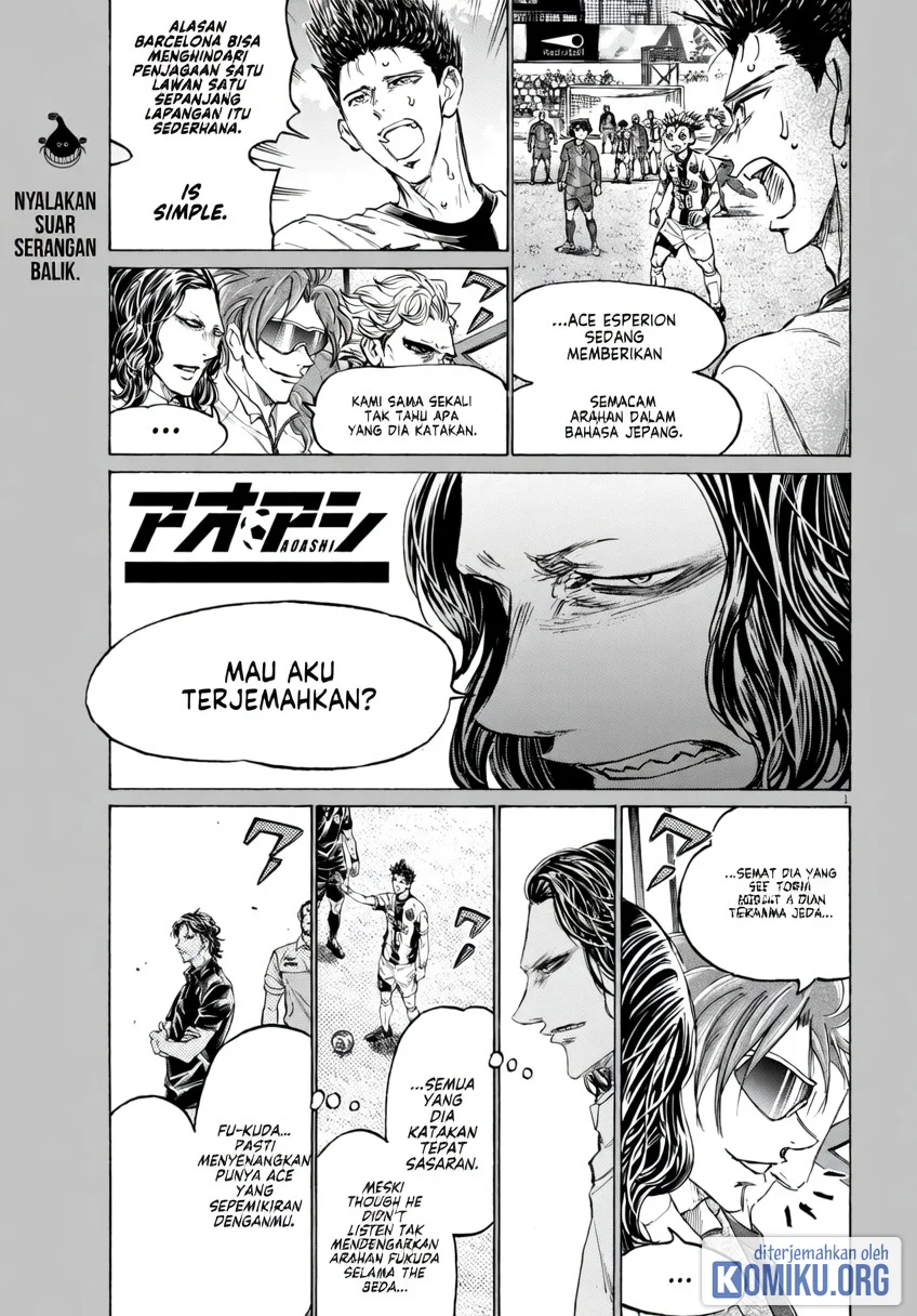 Ao Ashi Chapter 381 Halaman 2