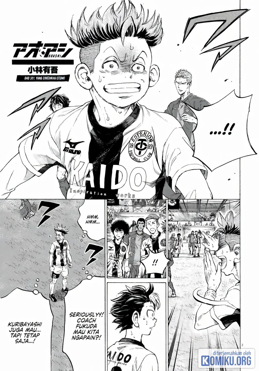 Ao Ashi Chapter 381 Halaman 4