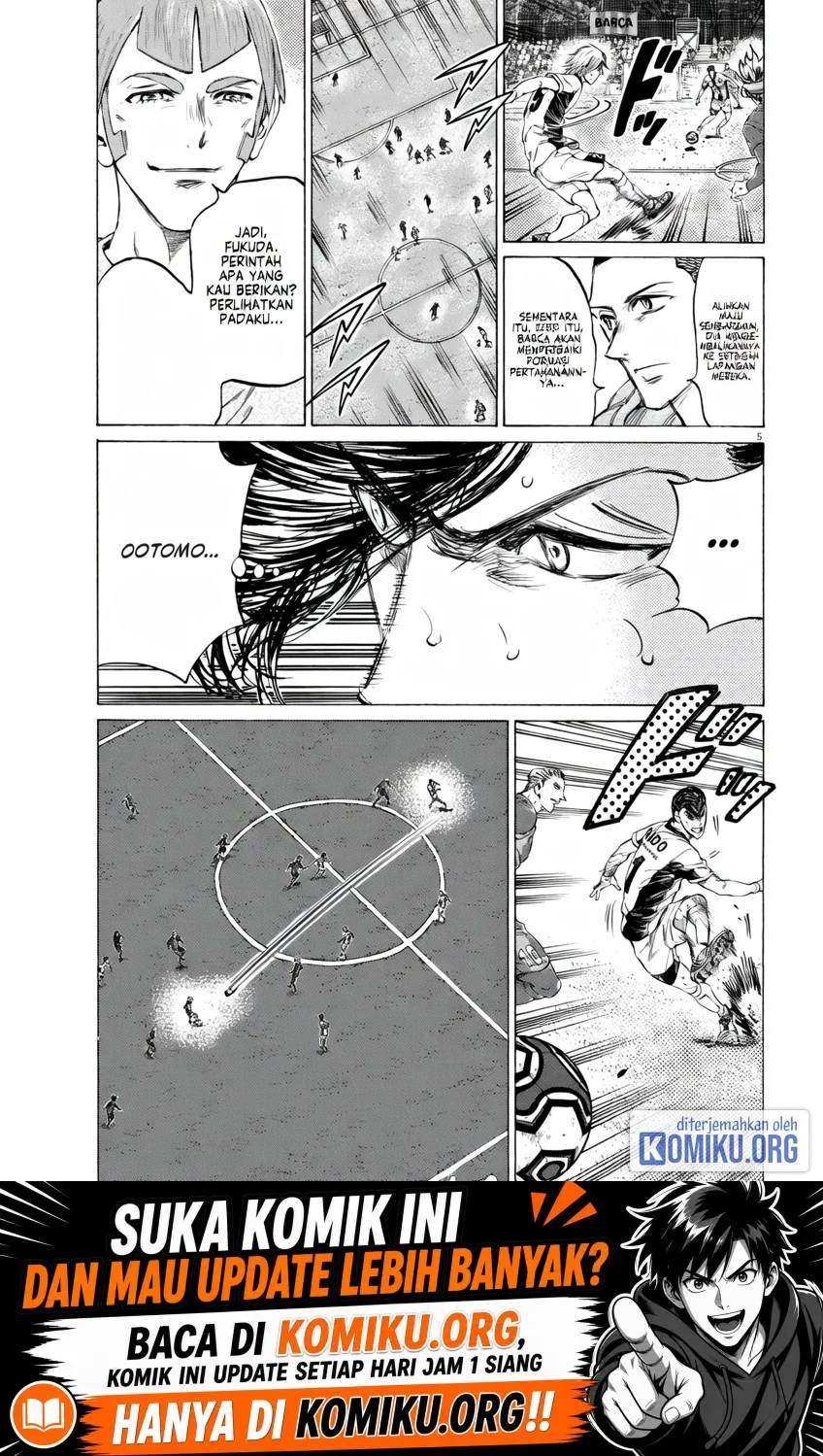 Ao Ashi Chapter 381 Halaman 6