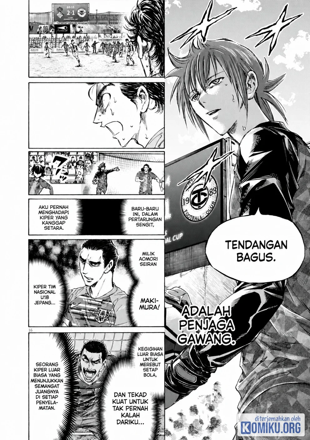 Ao Ashi Chapter 383 Halaman 17
