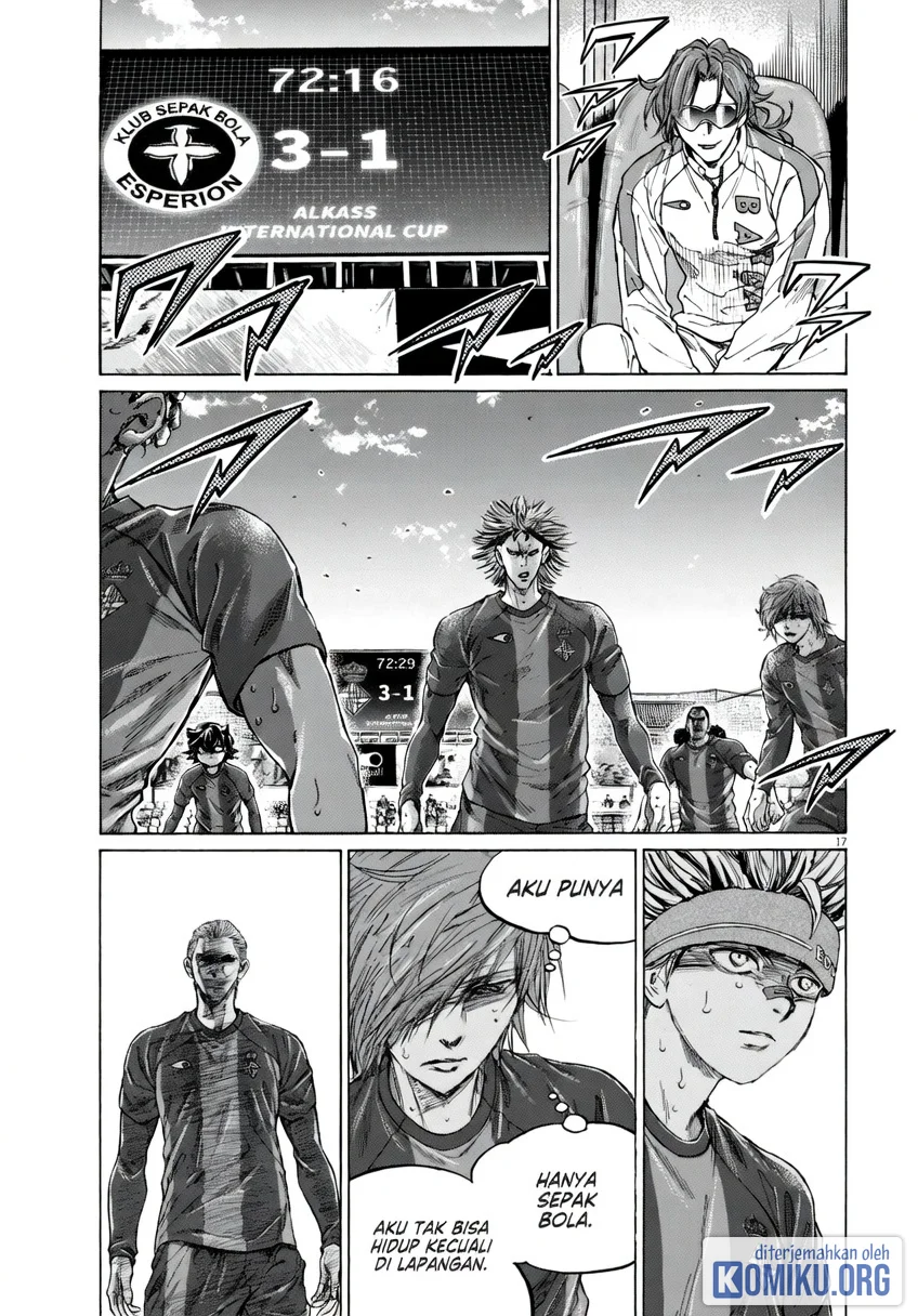 Ao Ashi Chapter 389 Halaman 17