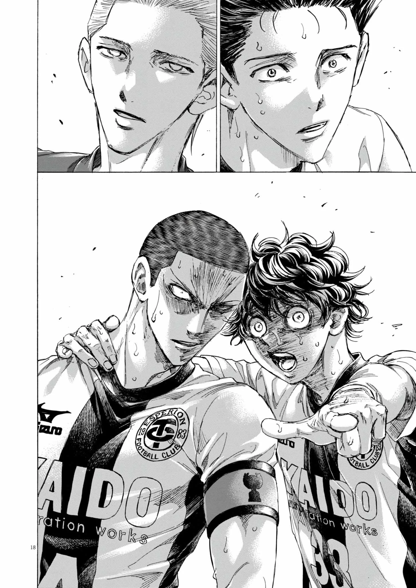 Ao Ashi Chapter 390 Halaman 18