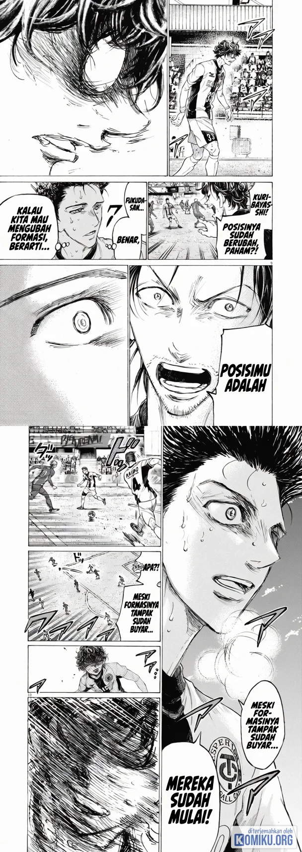 Ao Ashi Chapter 391 Halaman 9