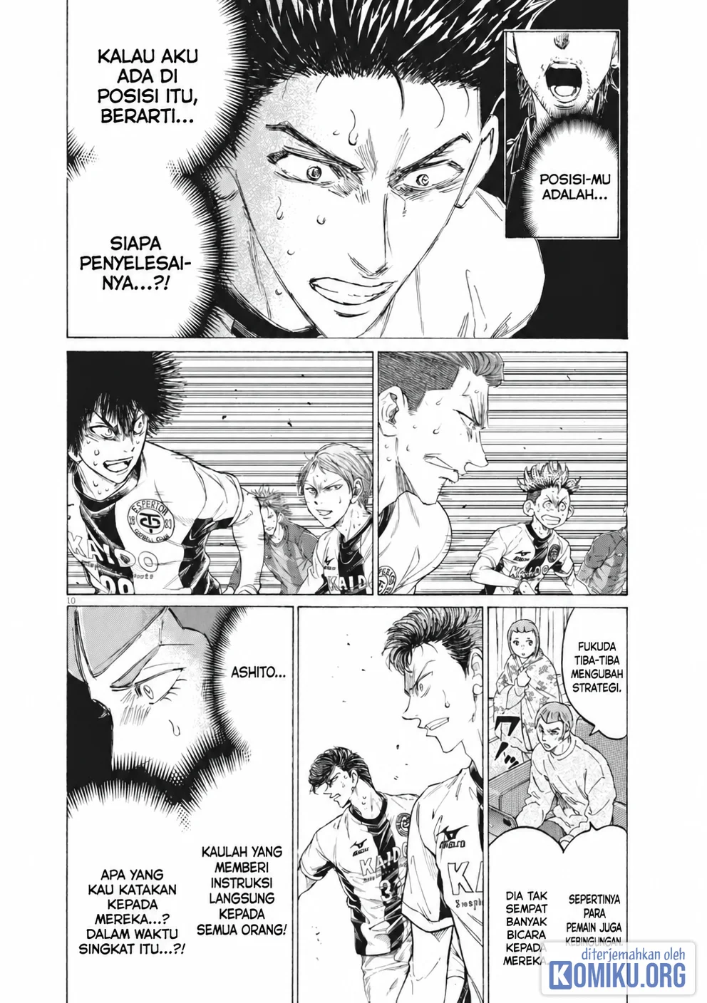 Ao Ashi Chapter 392 Halaman 10