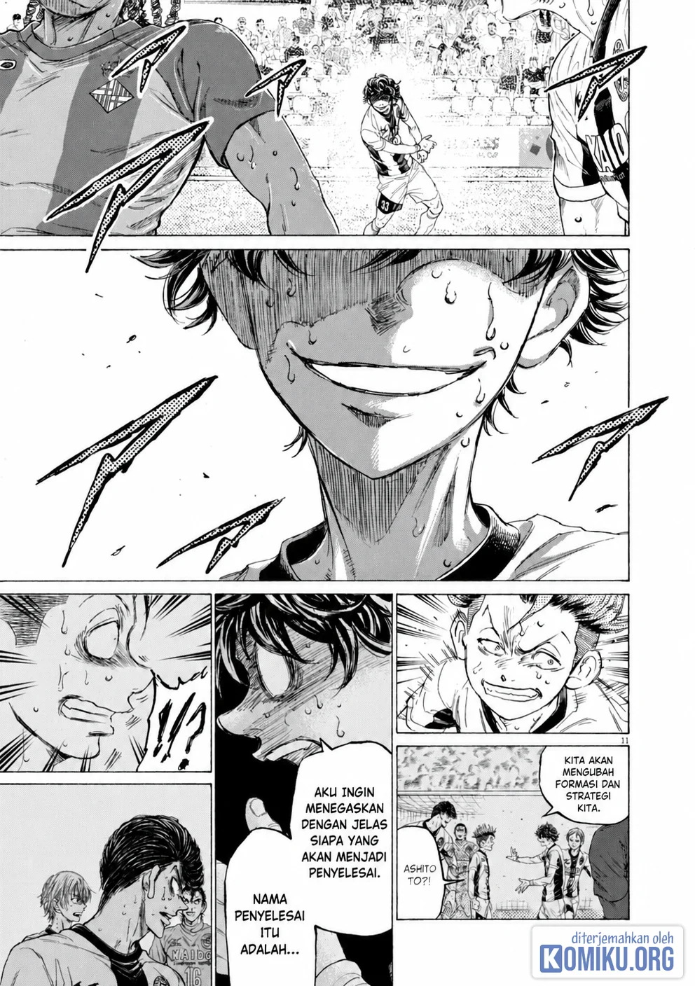 Ao Ashi Chapter 392 Halaman 11
