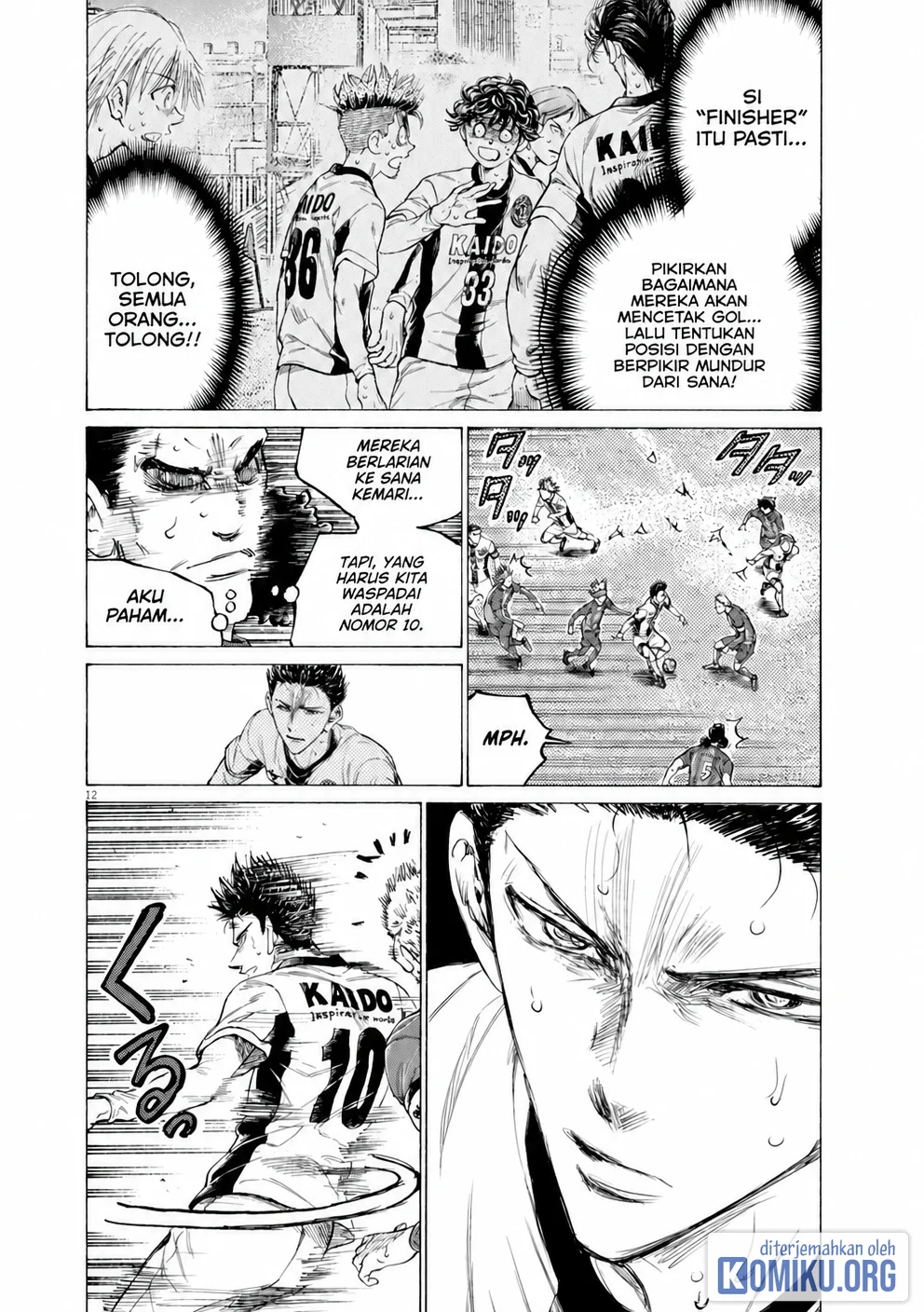Ao Ashi Chapter 392 Halaman 12