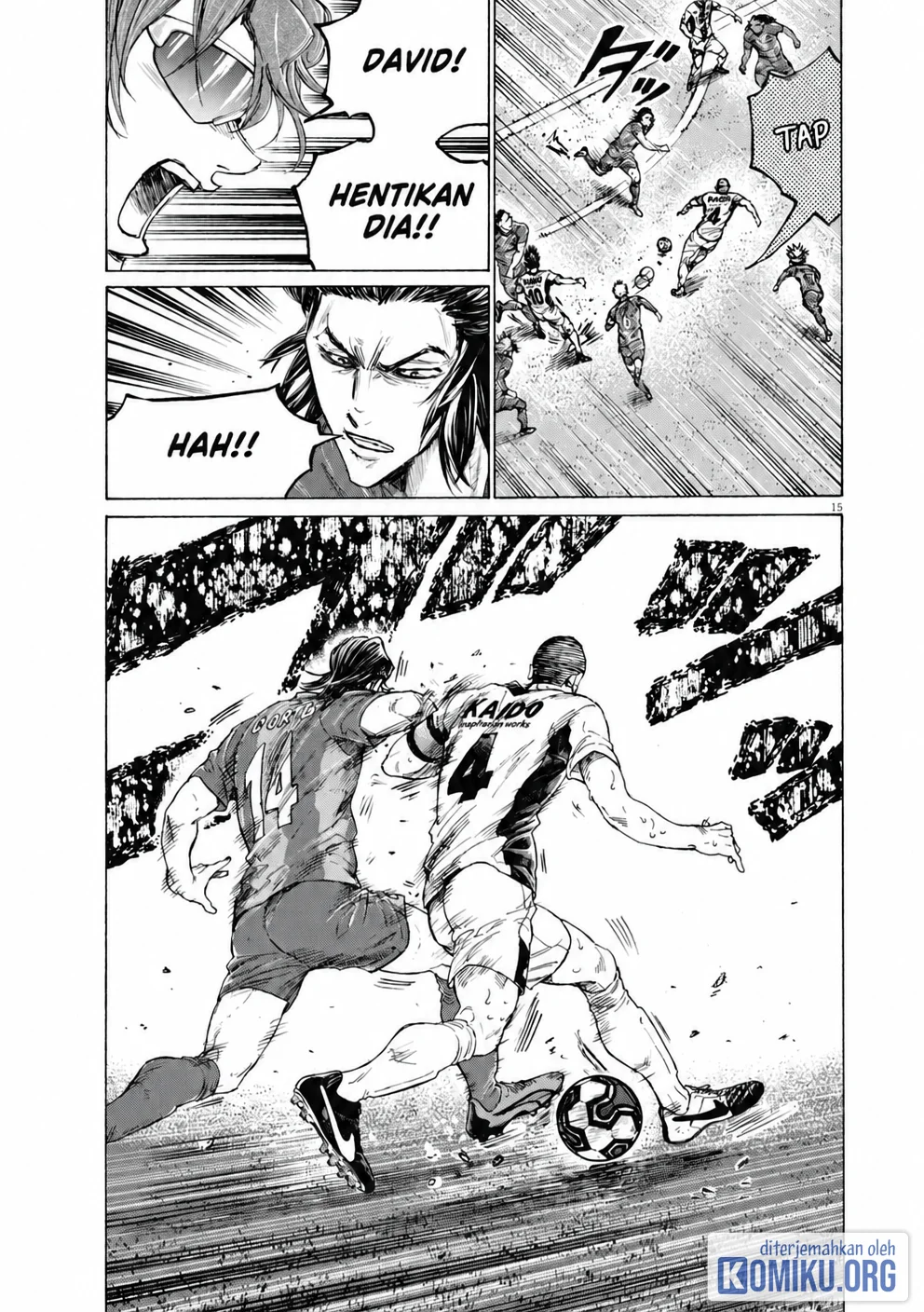 Ao Ashi Chapter 392 Halaman 15