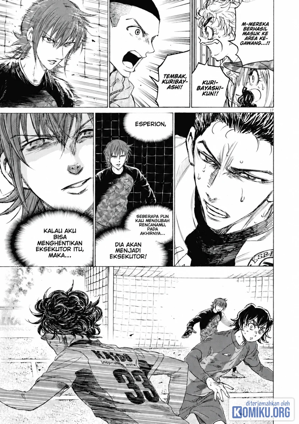 Ao Ashi Chapter 392 Halaman 17