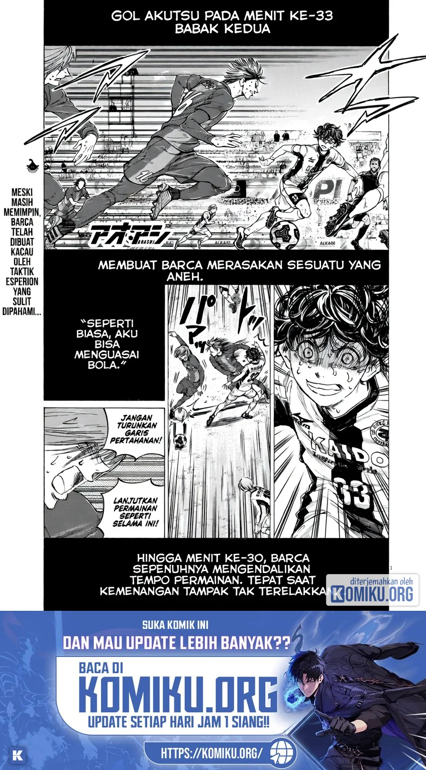 Ao Ashi Chapter 394 Halaman 2