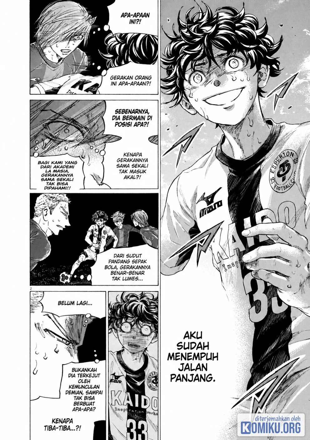 Ao Ashi Chapter 395 Halaman 3