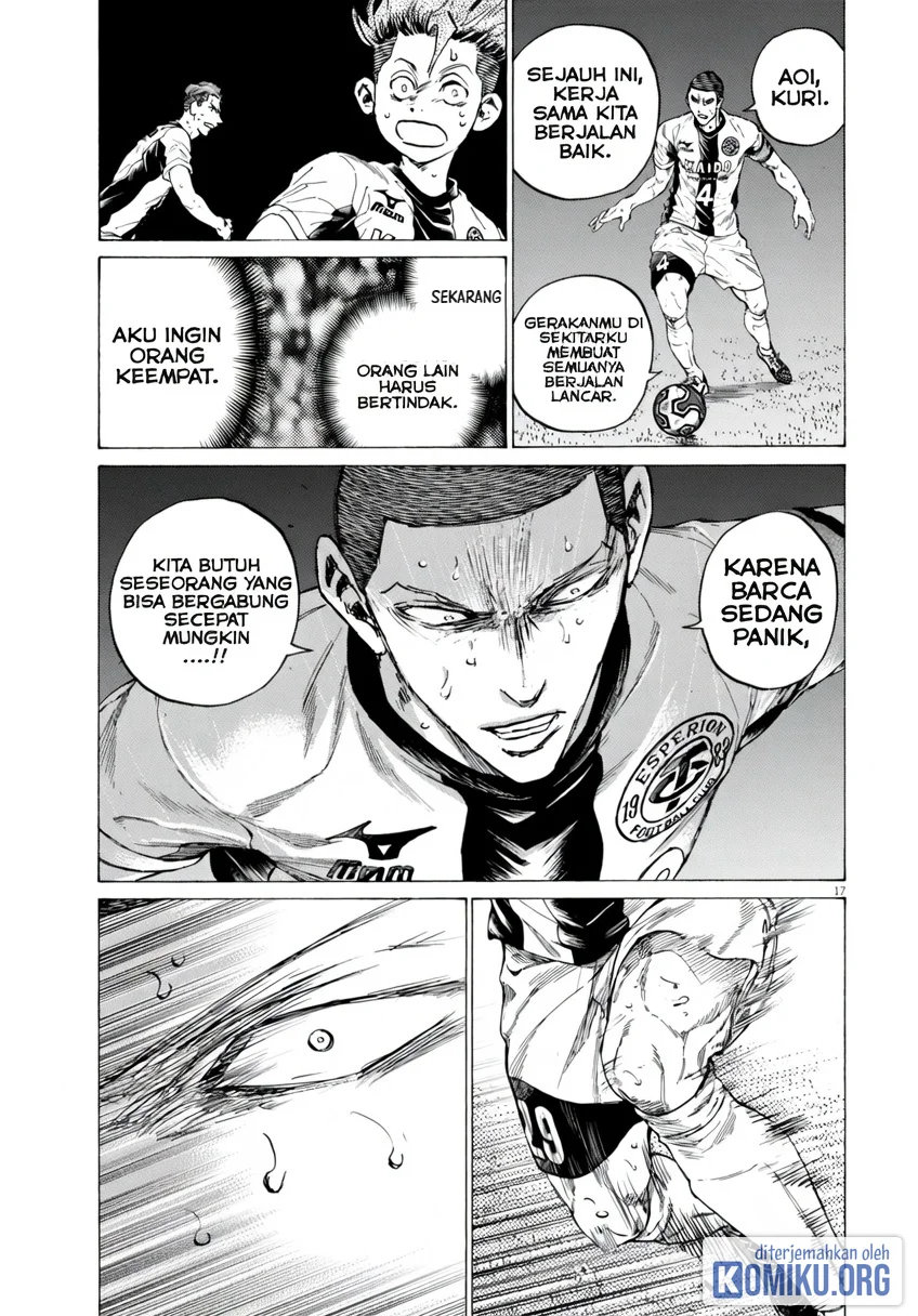 Ao Ashi Chapter 396 Halaman 17