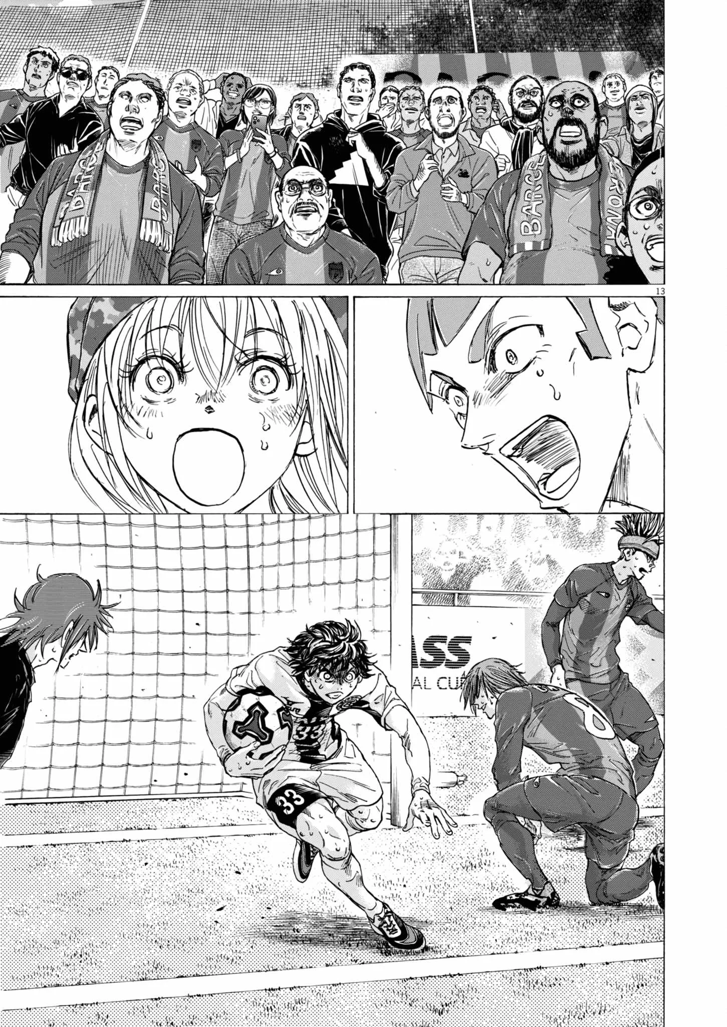 Ao Ashi Chapter 397 Halaman 13