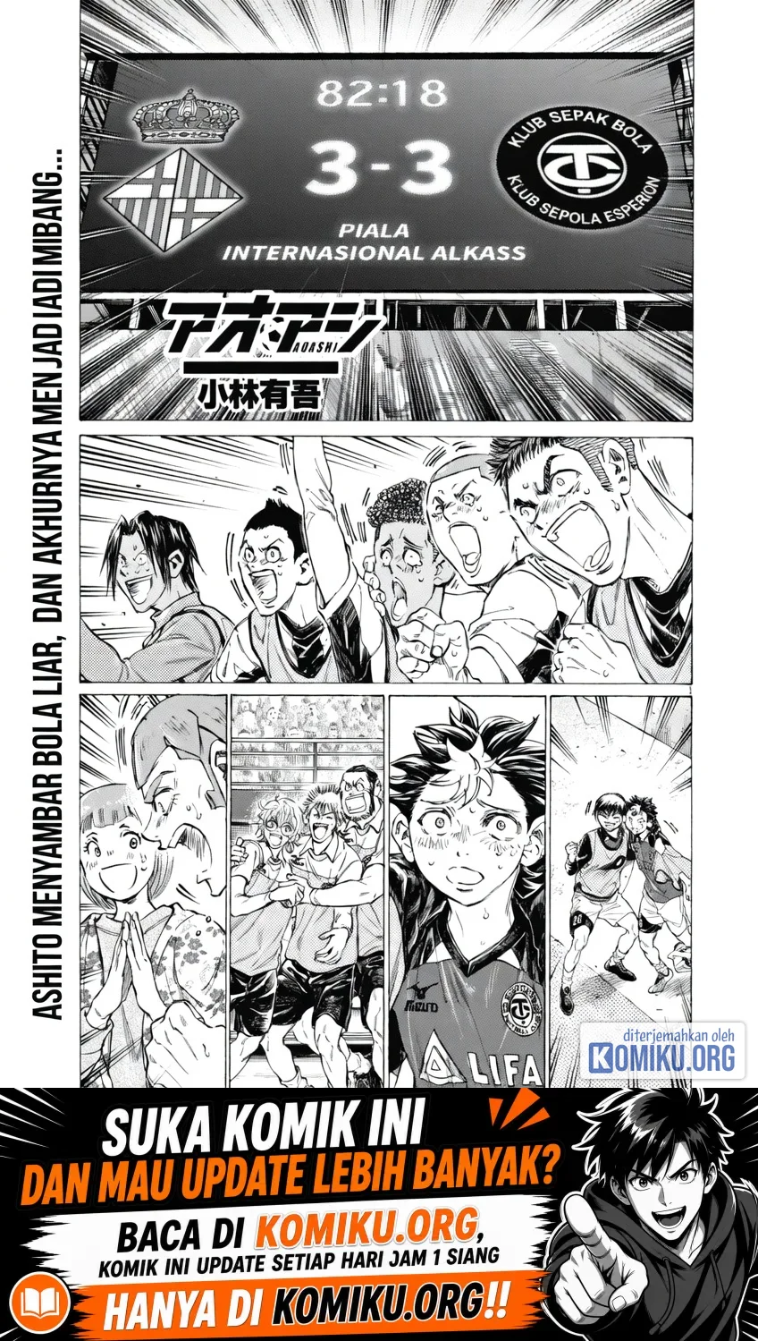 Ao Ashi Chapter 398 Halaman 2