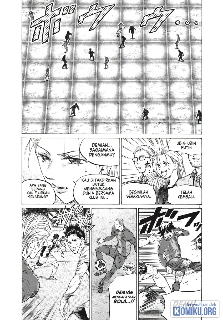 Ao Ashi Chapter 400 Halaman 11