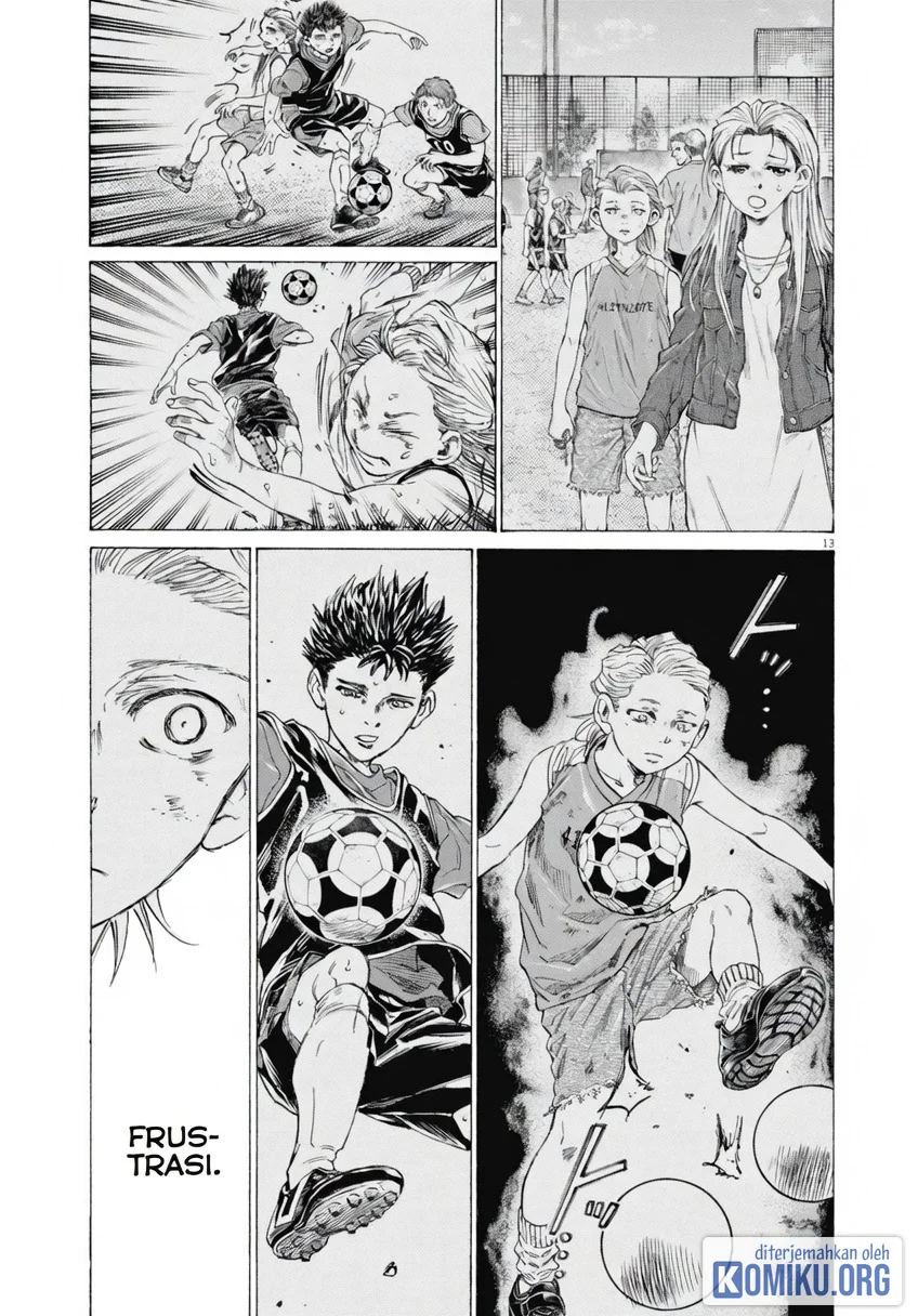 Ao Ashi Chapter 400 Halaman 13