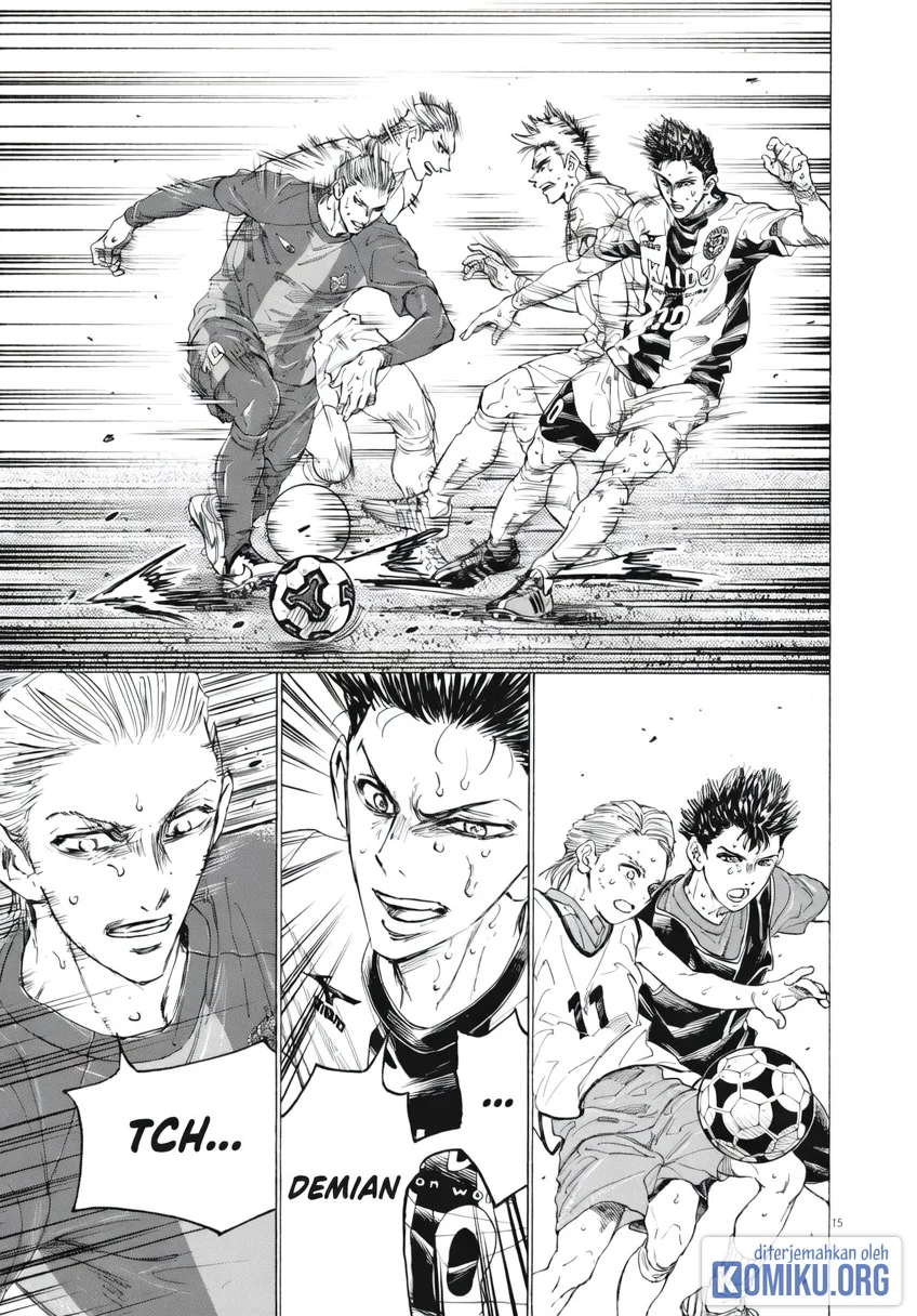 Ao Ashi Chapter 400 Halaman 15