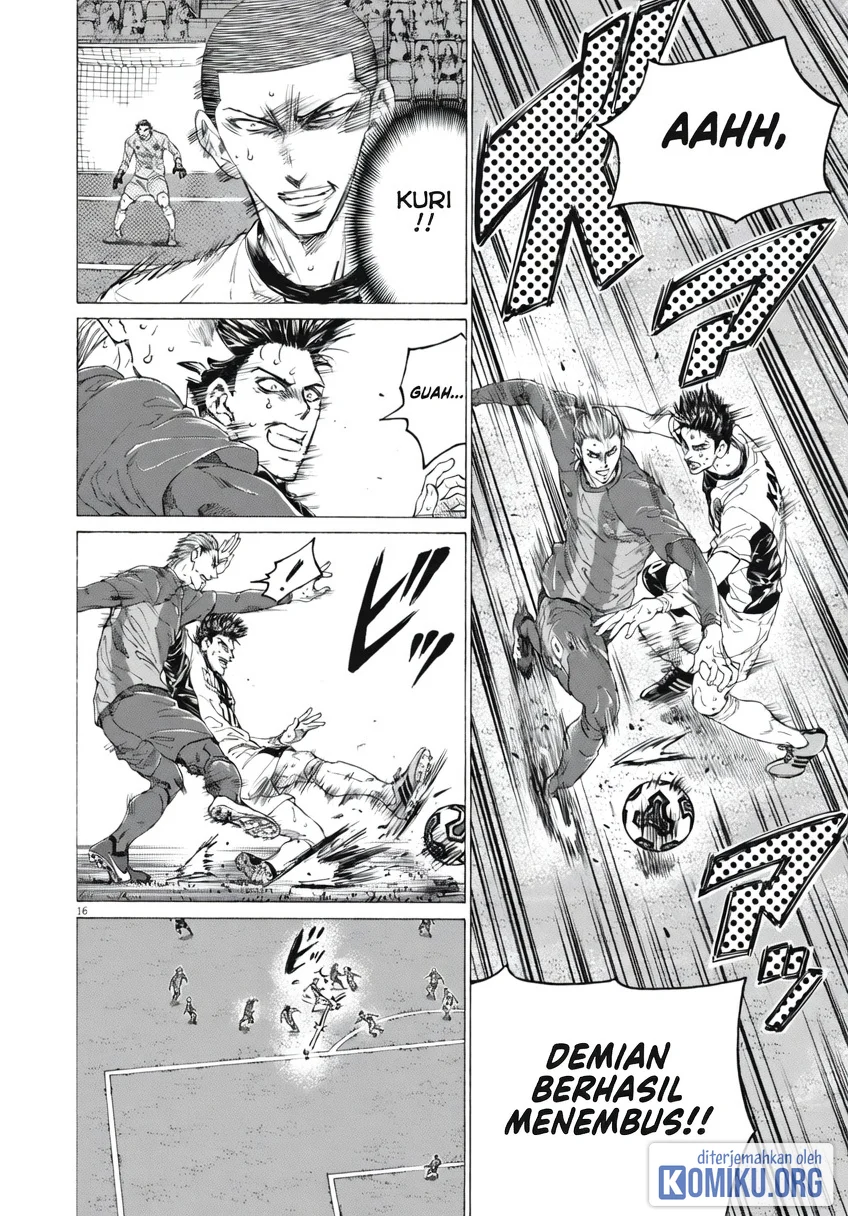 Ao Ashi Chapter 400 Halaman 16