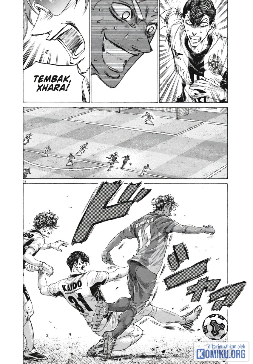 Ao Ashi Chapter 400 Halaman 18