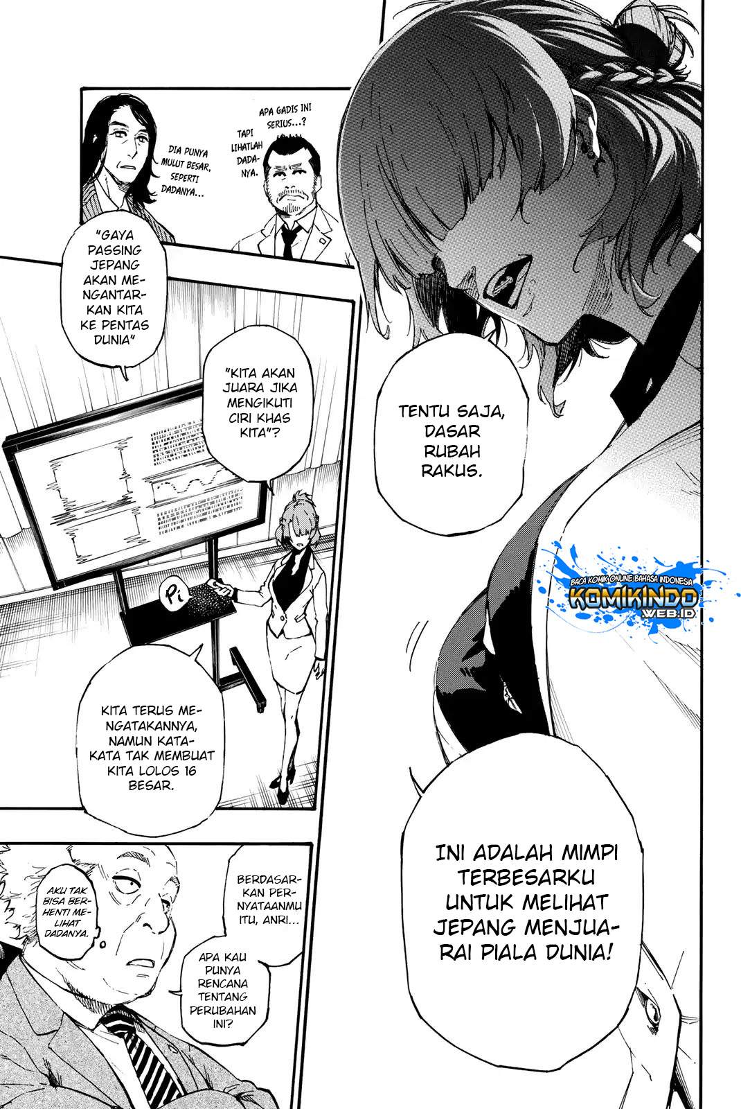Blue Lock Chapter 1 Halaman 12