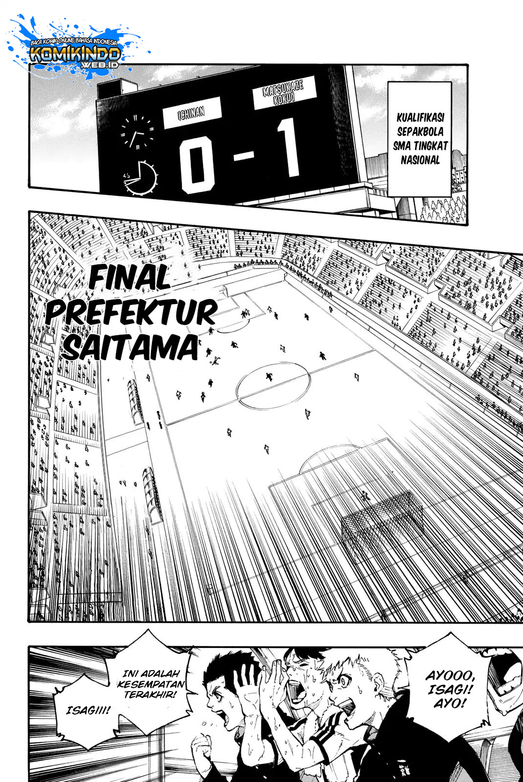 Blue Lock Chapter 1 Halaman 14