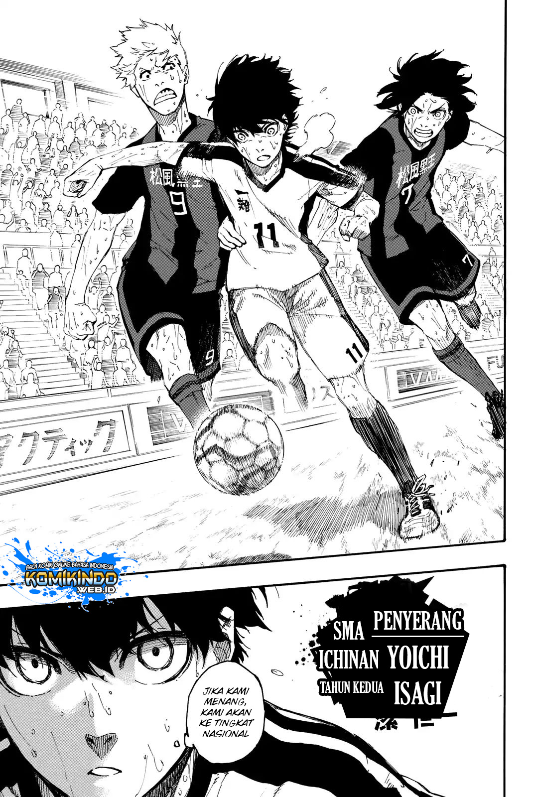 Blue Lock Chapter 1 Halaman 15