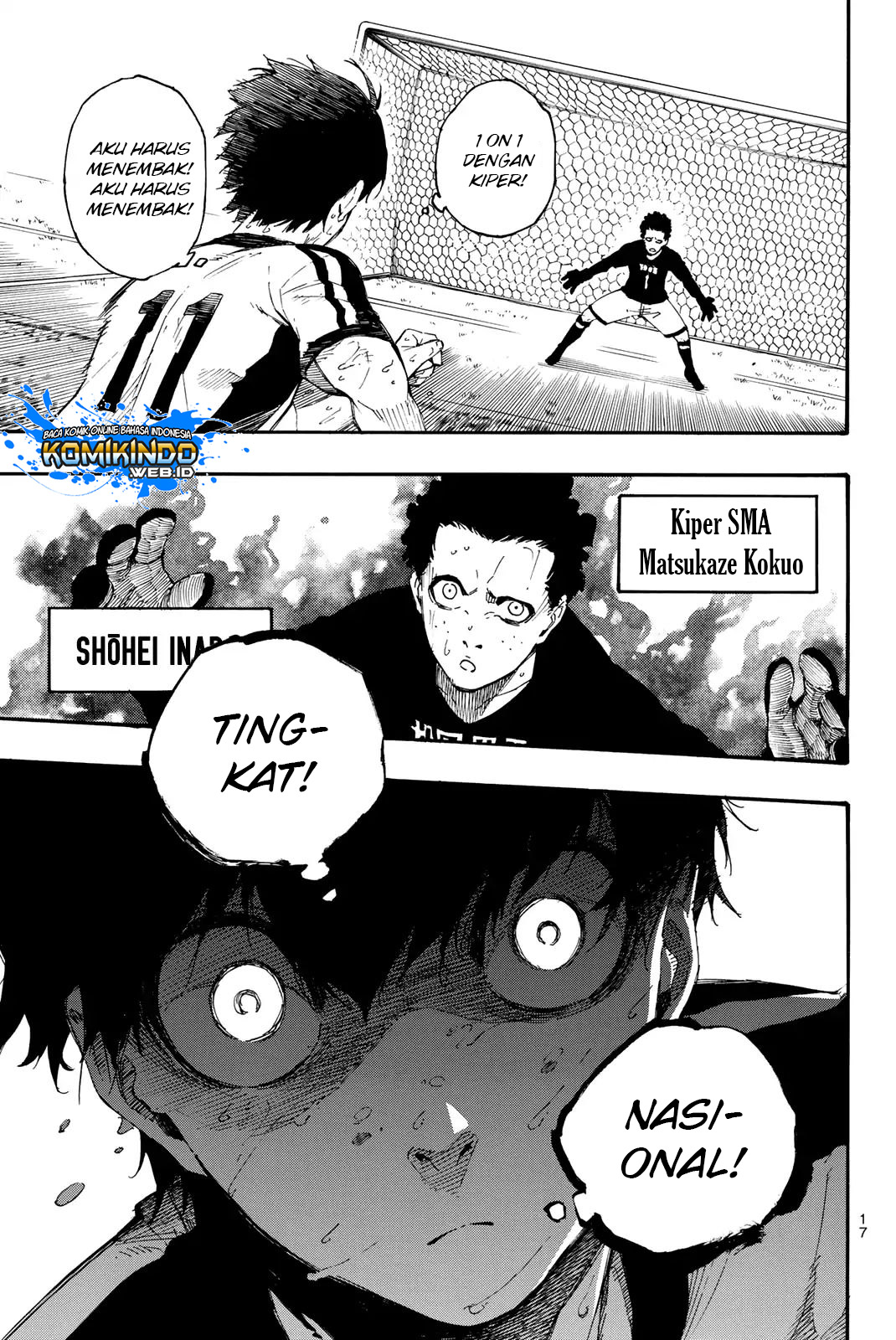 Blue Lock Chapter 1 Halaman 17