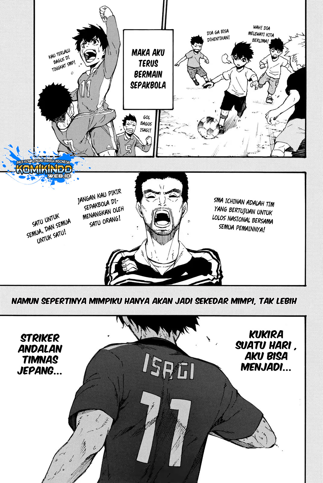Blue Lock Chapter 1 Halaman 30