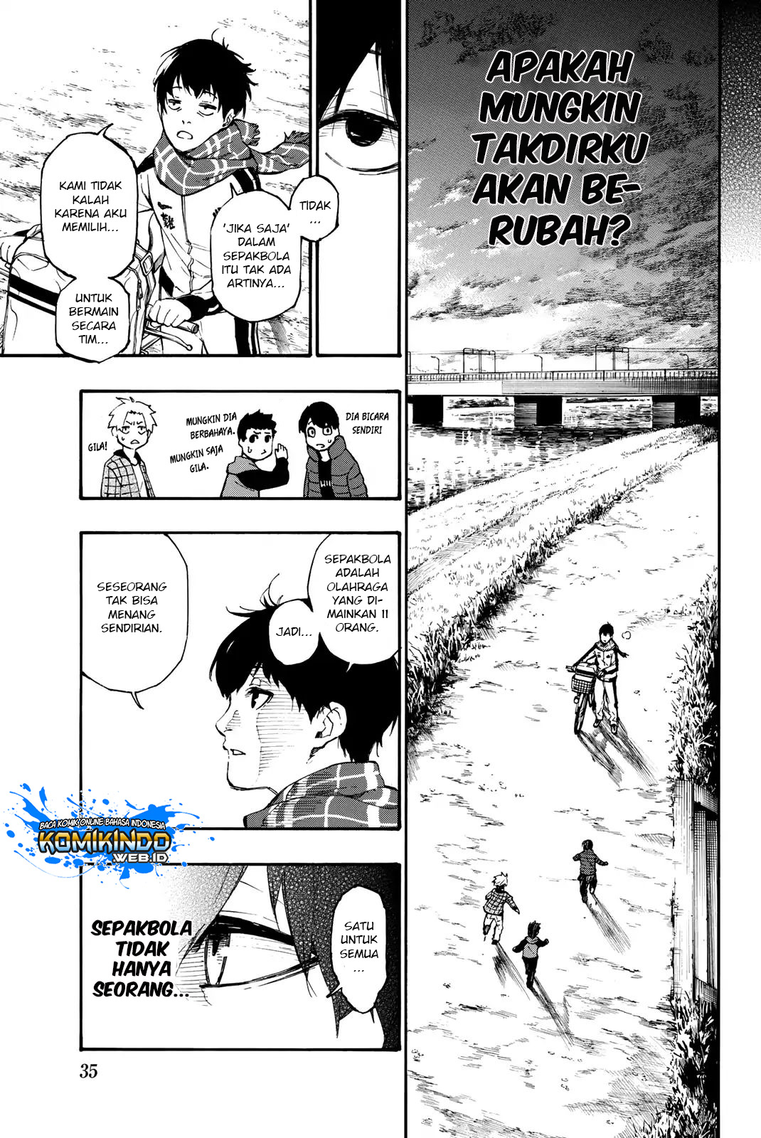 Blue Lock Chapter 1 Halaman 34
