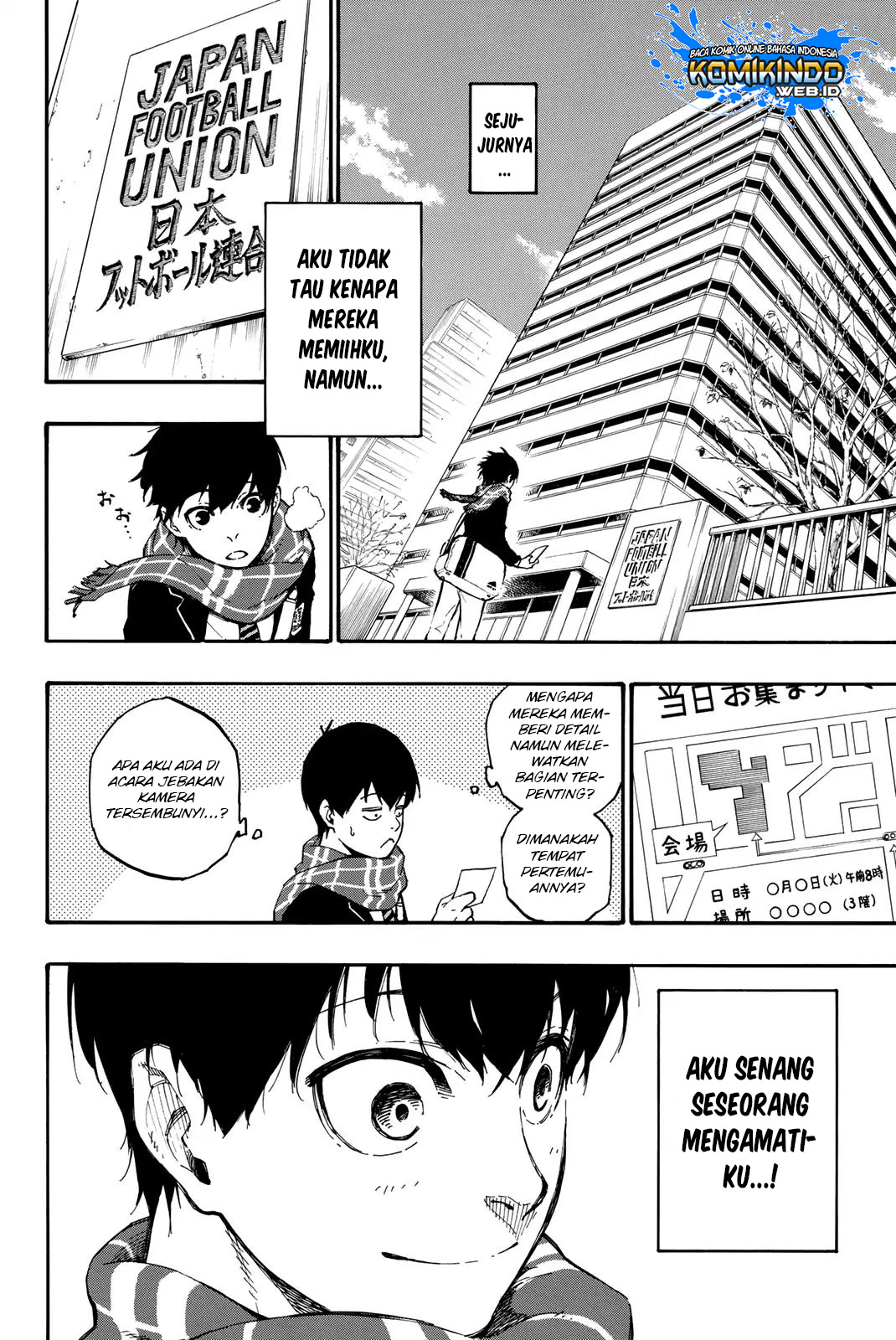 Blue Lock Chapter 1 Halaman 38