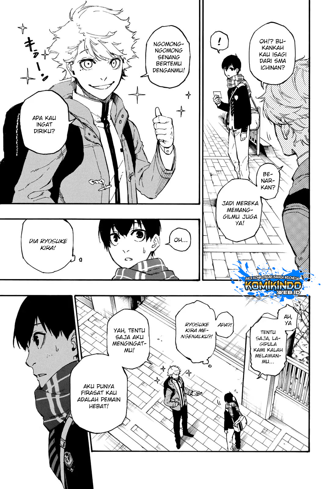 Blue Lock Chapter 1 Halaman 39